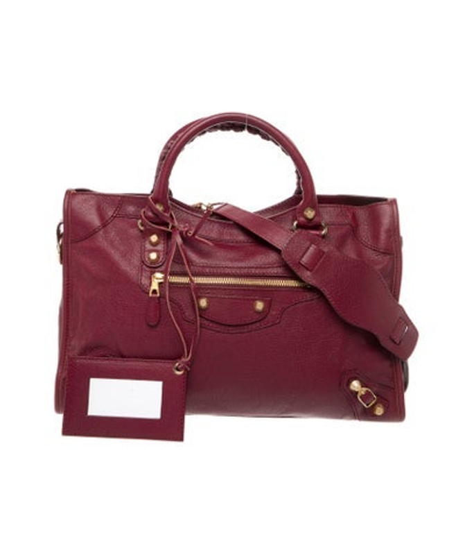 Balenciaga Leather City Bag