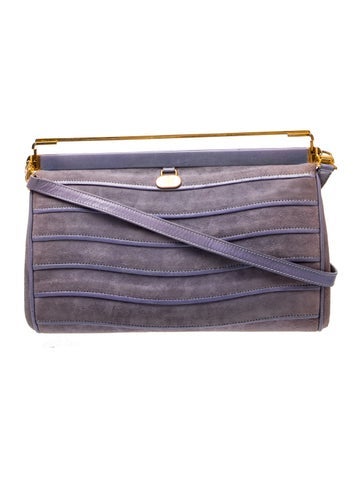 Emilio Pucci Suede Evening Bag