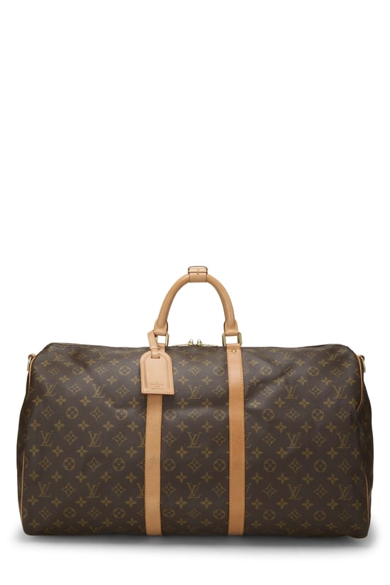 Monogram Canvas Keepall Bandouliere 55