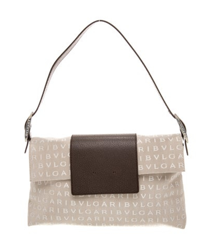 Bvlgari Canvas Shoulder Bag