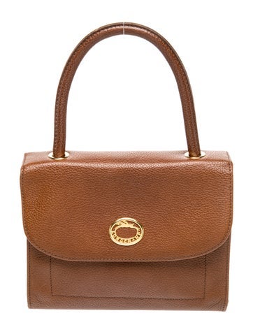 Leather Top Handle Bag Vintage