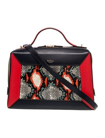 Leather Top Handle Bag