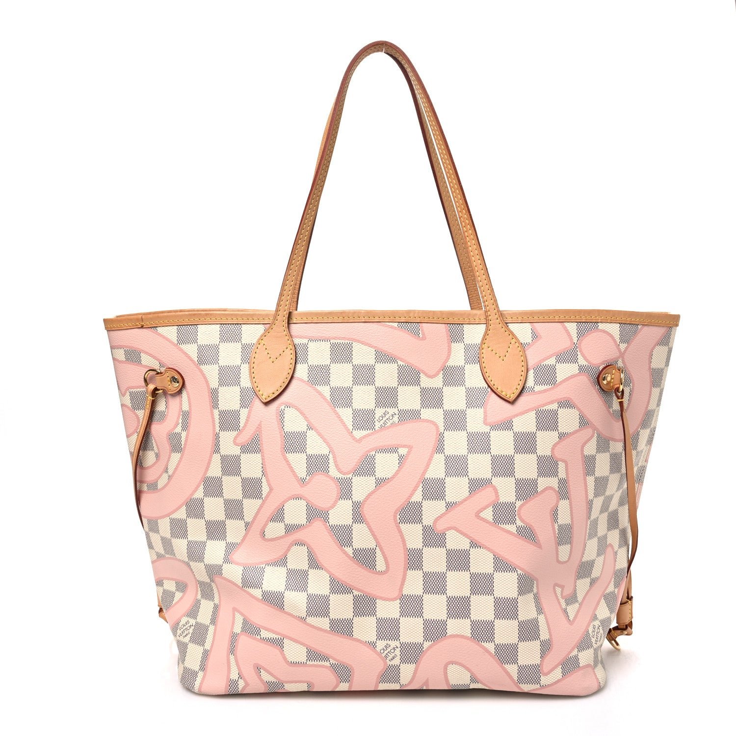 Louis Vuitton Damier Azur Tahitienne Neverfull MM