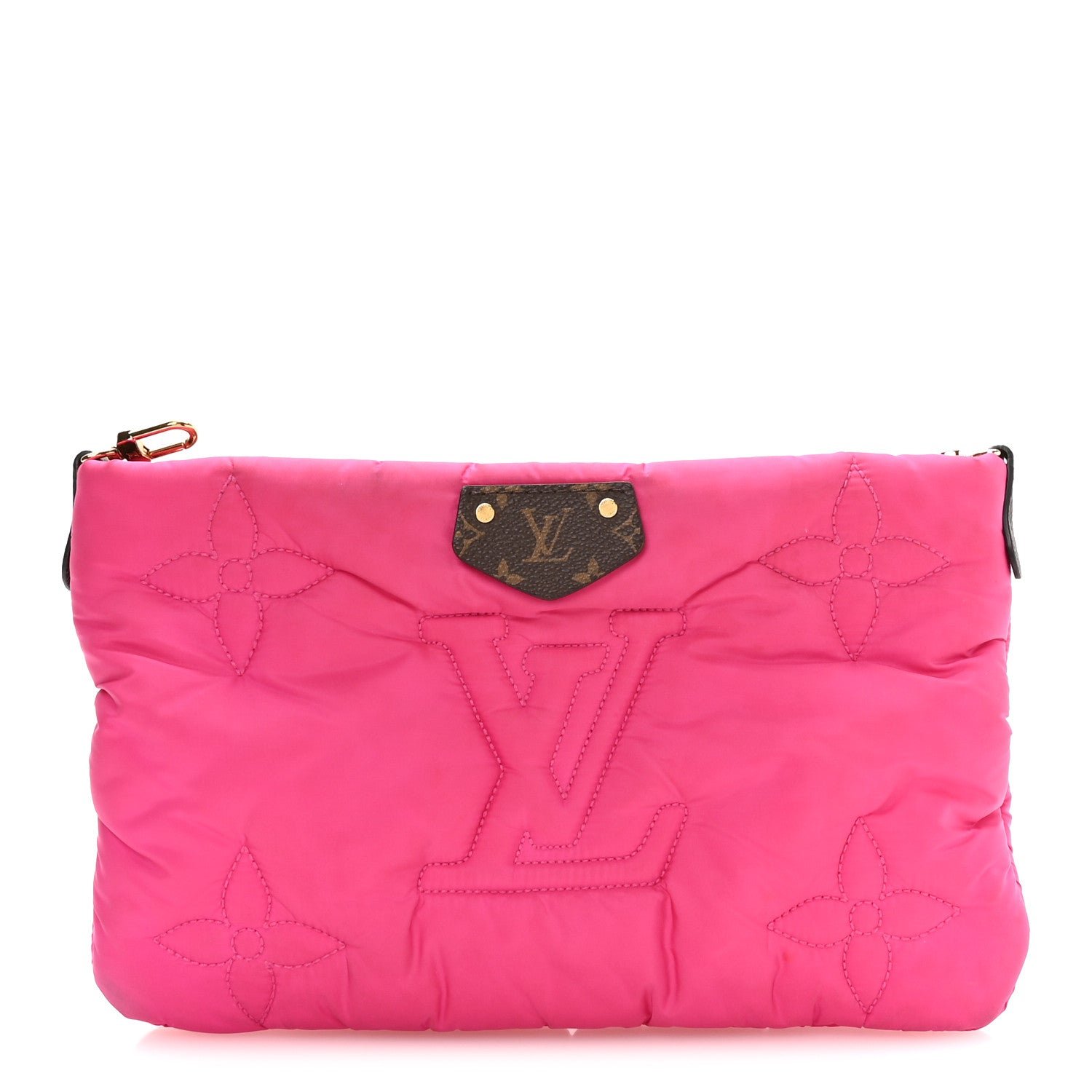 Louis Vuitton Econyl Monogram Pillow Maxi Multi Pochette Accessories Mini Pochette Fuchsia