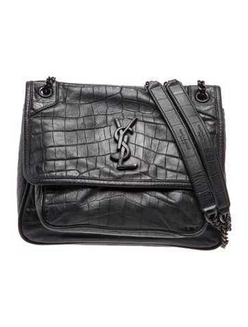 Embossed Leather Niki Medium