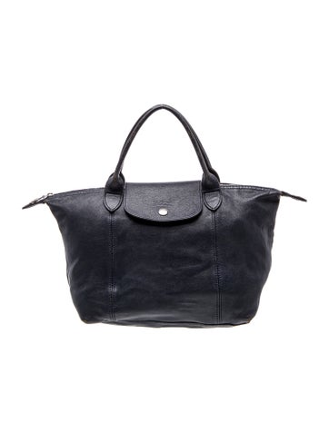 Leather Top Handle Bag Medium