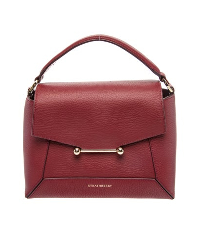 Strathberry Leather Top Handle Bag
