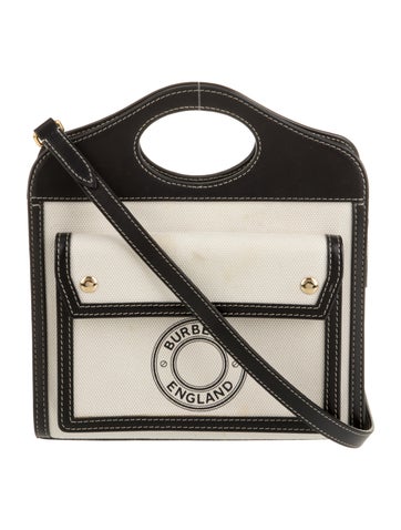 Burberry Canvas Pocket Bag Mini