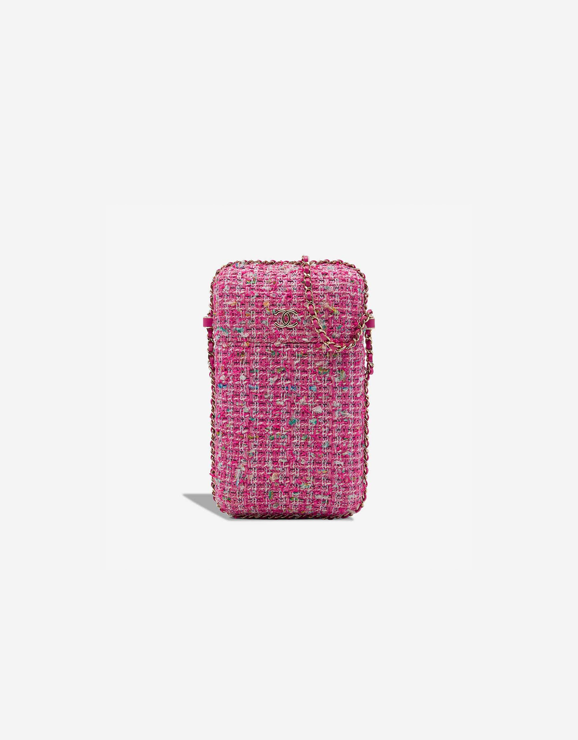 
		Phone Holder Tweed Pink    
