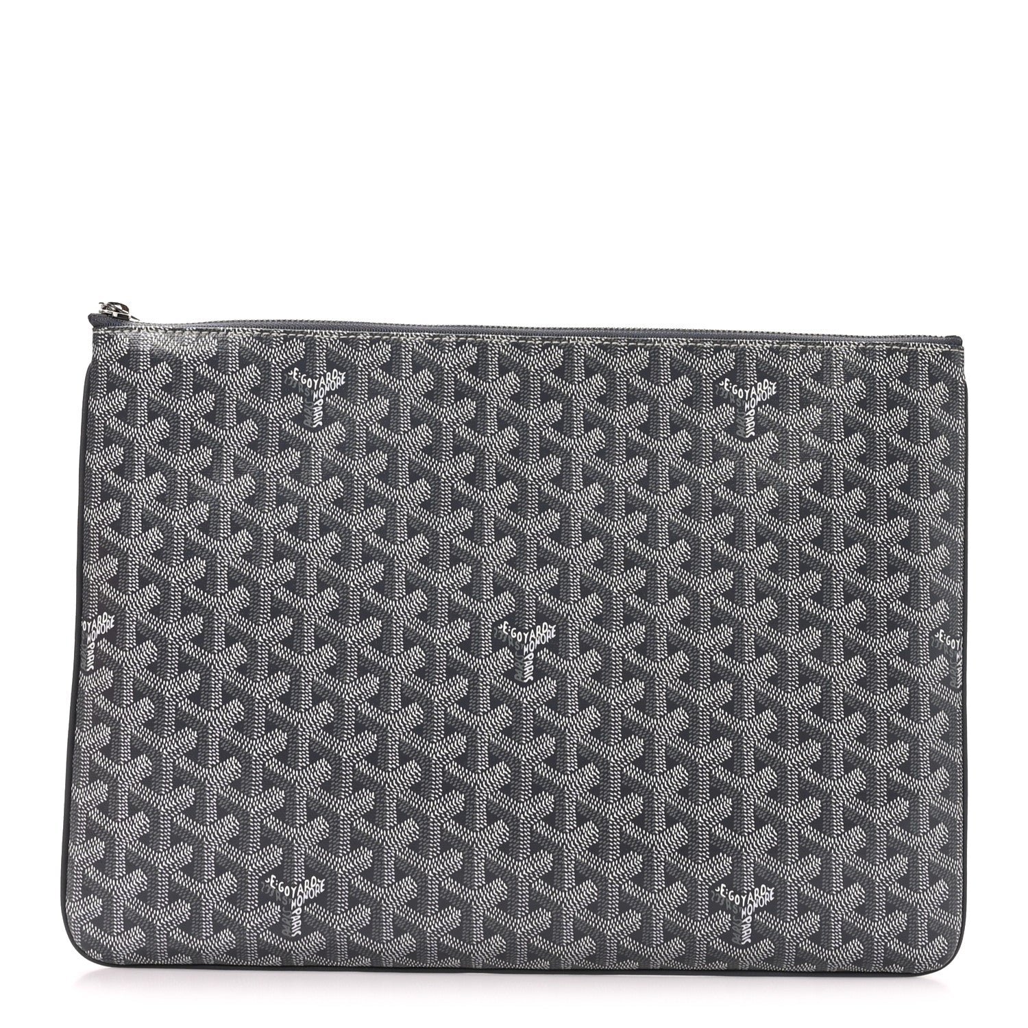 Goyard Goyard Goyardine Senat Pochette GM Grey