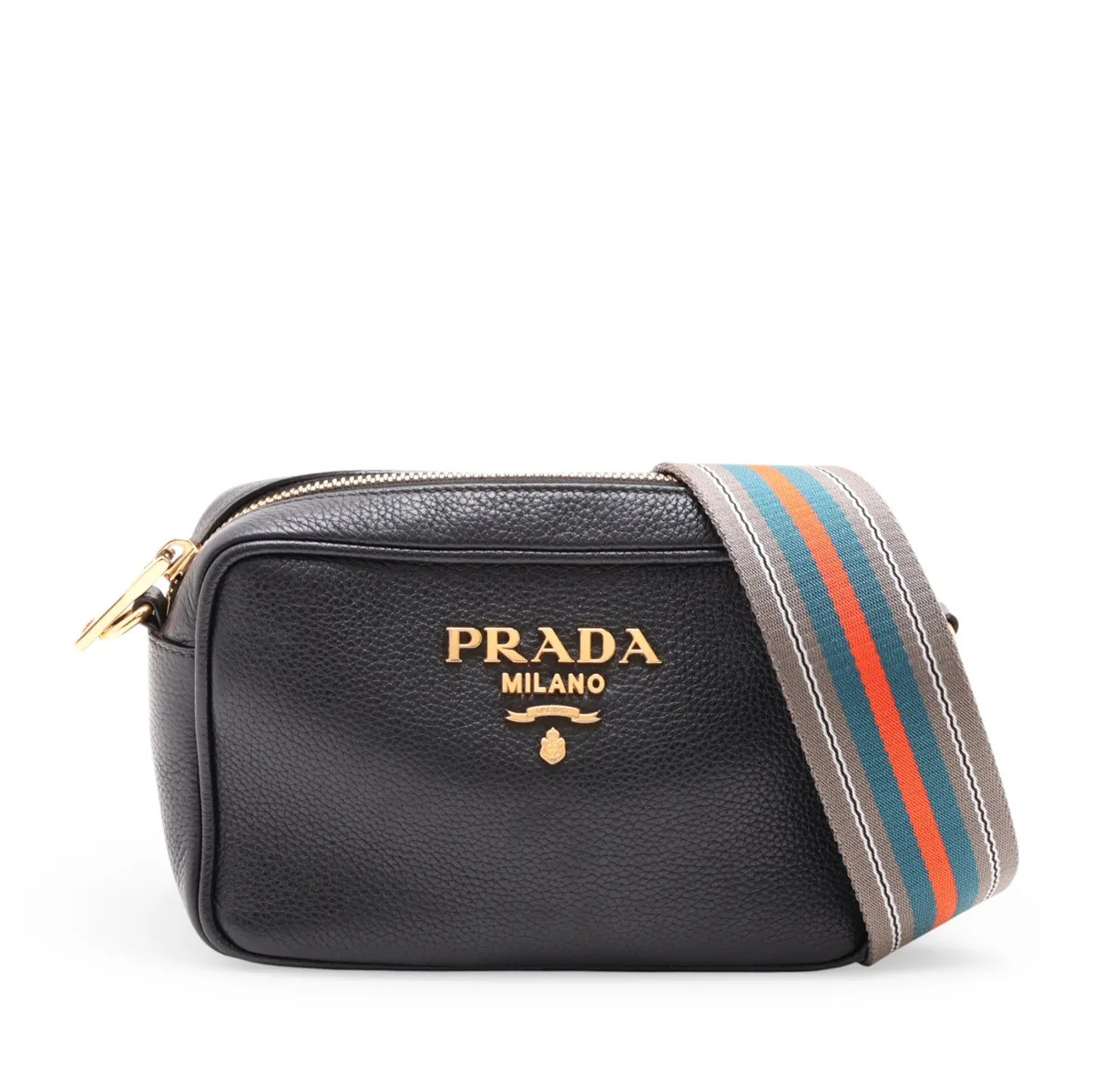 Prada Leather Shoulder bag Black