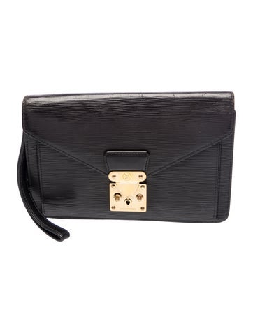 Epi Leather Pochette Sellier Dragonne
