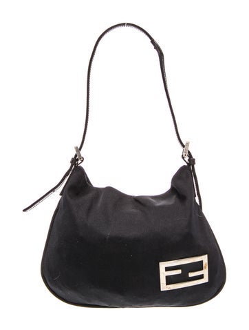 Signature Mamma Baguette in black nylon