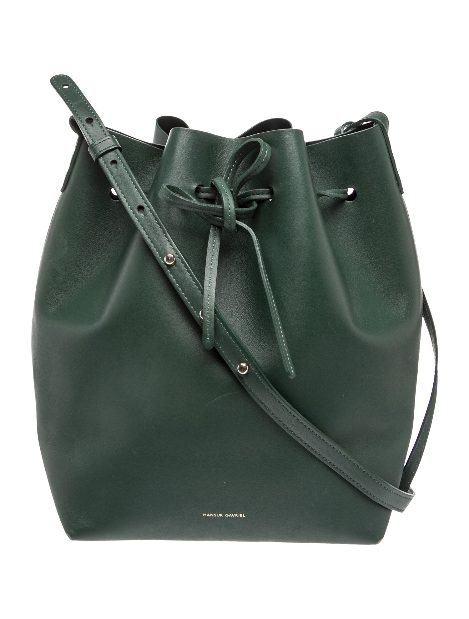Leather Bucket Bag