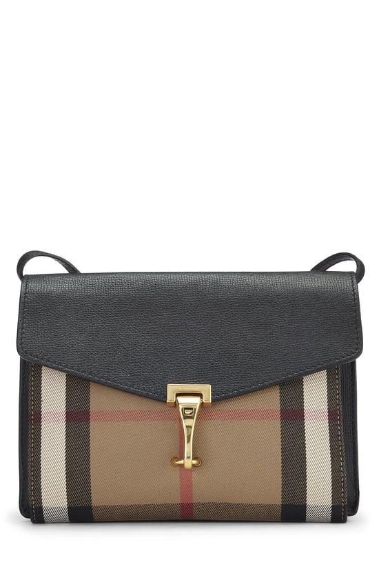 Black House Check Canvas Macken Crossbody