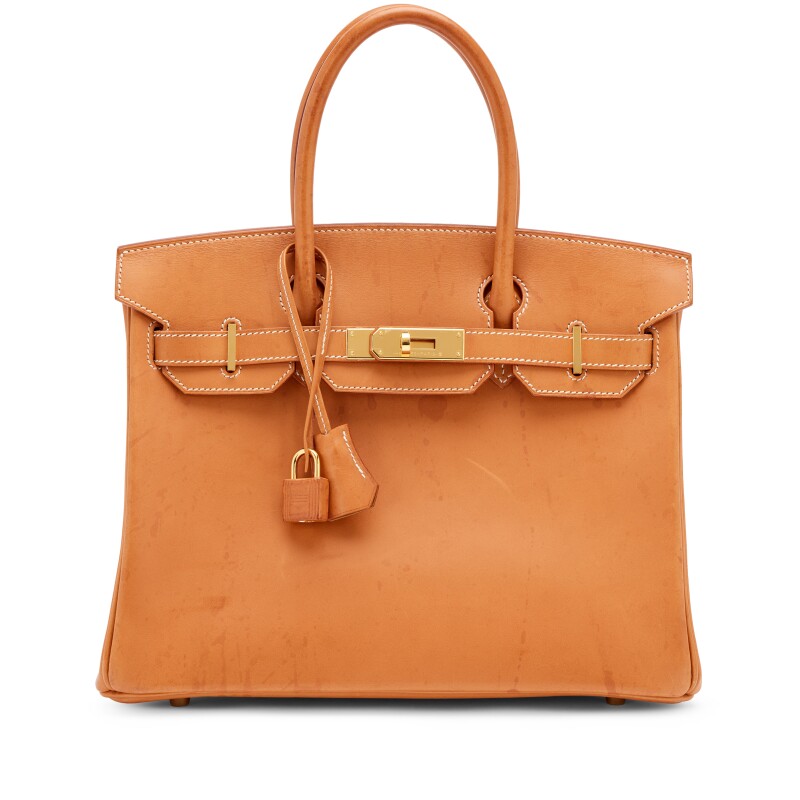 Natural Sable Vache Naturelle Birkin 30 Gold Hardware, 2020