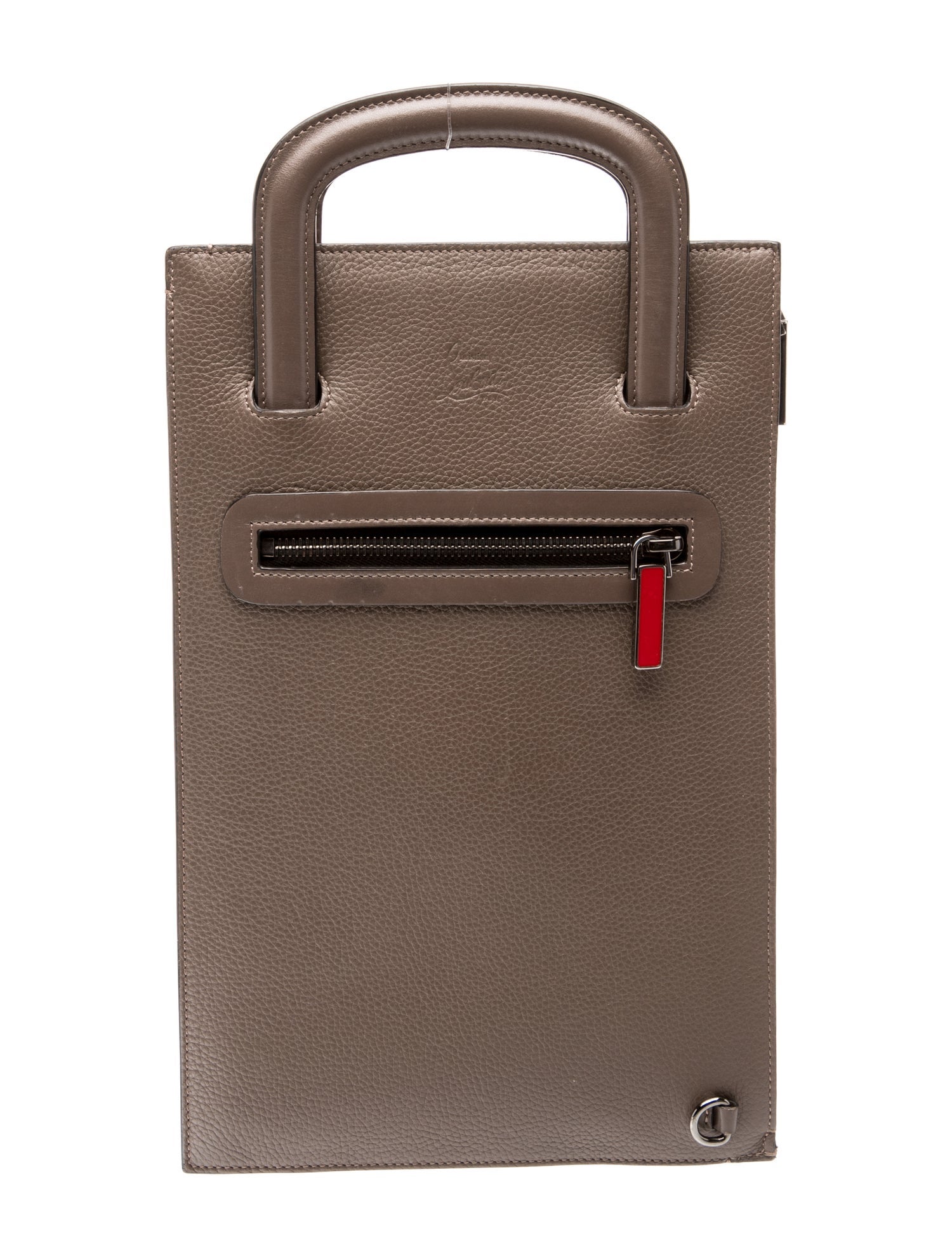 Christian Louboutin Leather Top Handle Bag
