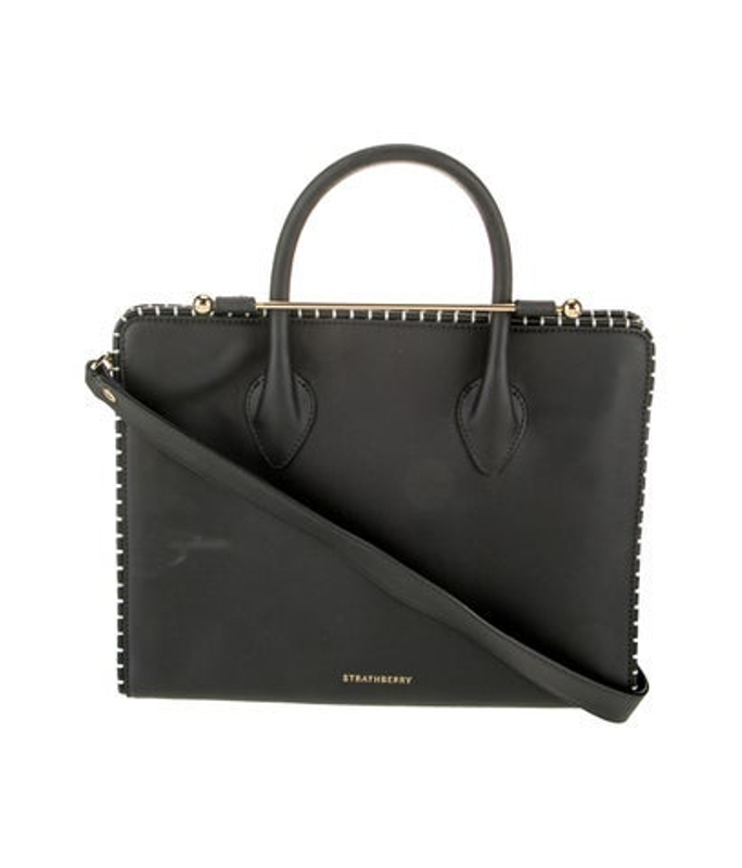 Strathberry Leather Top Handle Bag