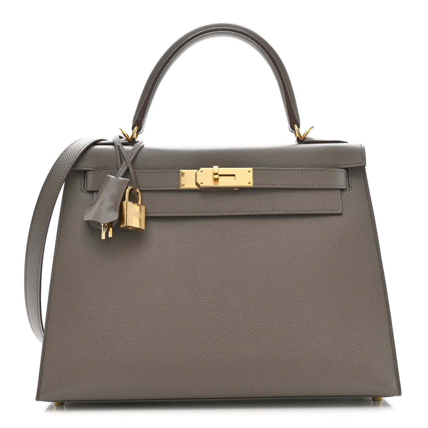 Hermes Epsom Kelly Sellier 28 Etain