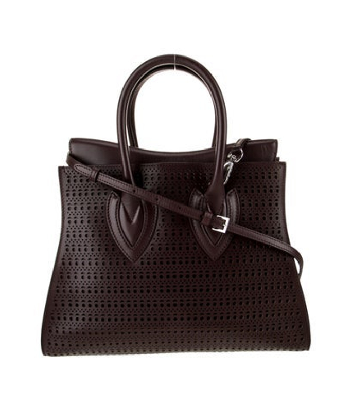 Alaia Leather Top Handle Bag