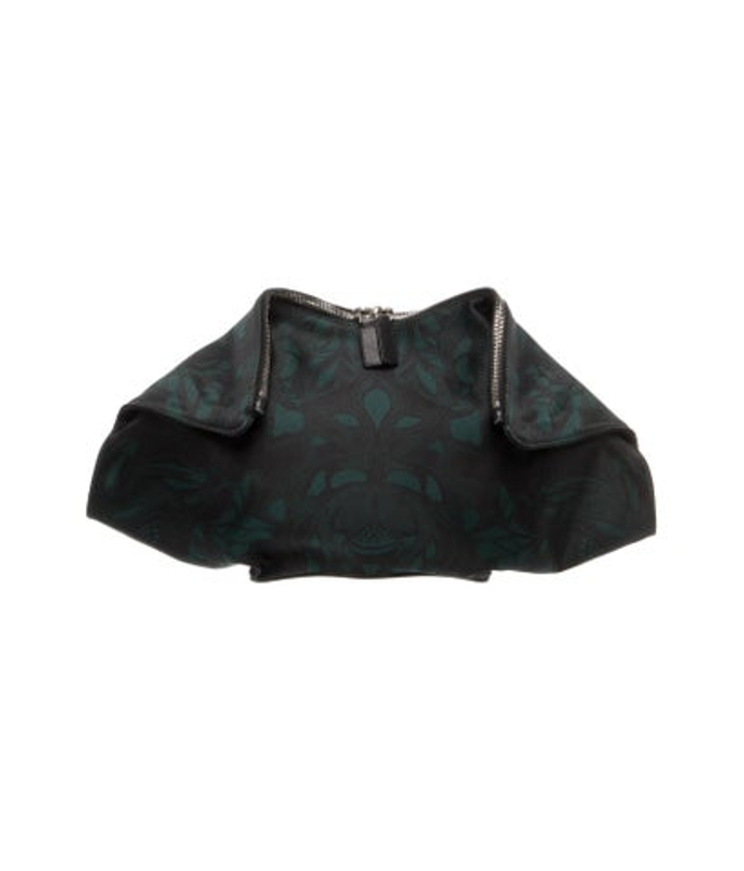 Alexander McQueen Mcqueen Satin Clutch