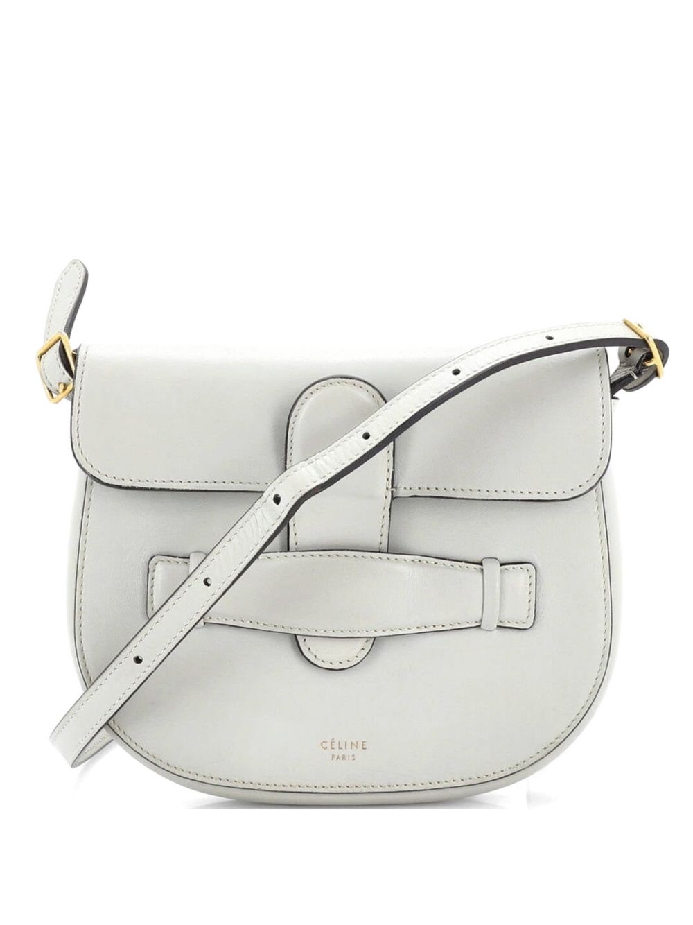 Symmetrical Shoulder Bag Leather Mini crossbody bag