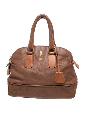 Leather Top Handle Bag