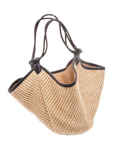 Raffia Bucket Bag