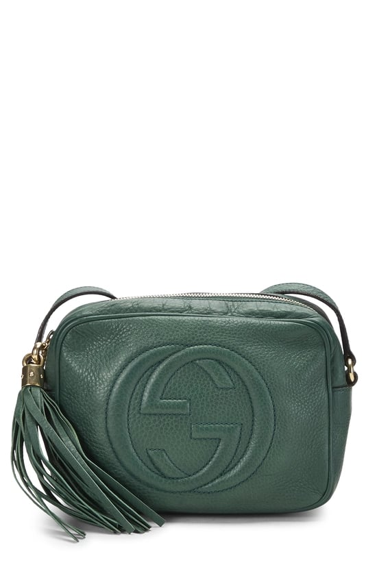 Green Grained Leather Soho Disco