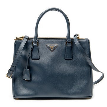 Leather Medium Galleria Double Zip Tote