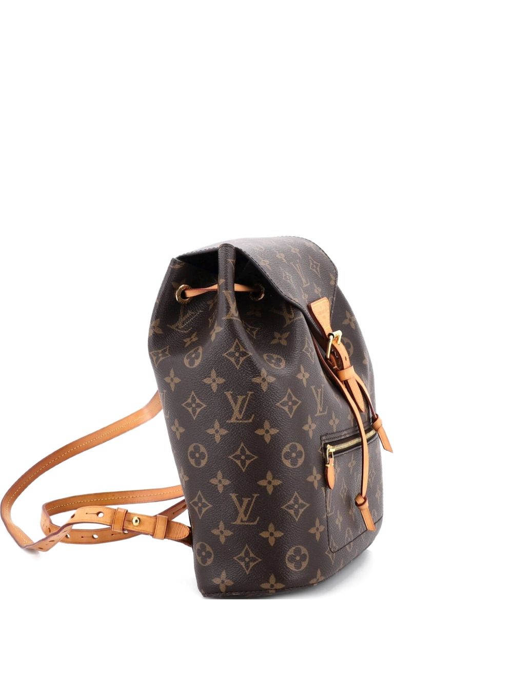 Montsouris Monogram Canvas backpack