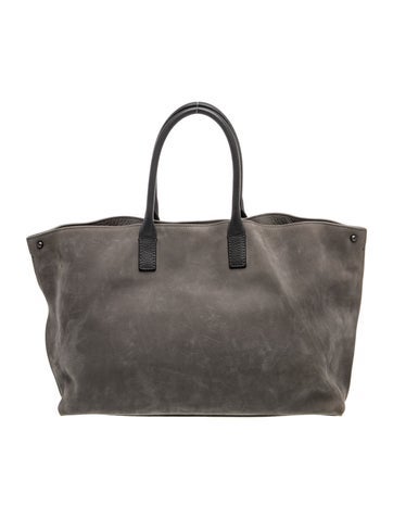 Leather Top Handle Bag
