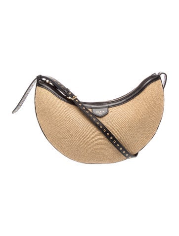 Alaia Straw One Piece Demi Lune