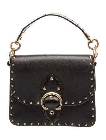Leather Top Handle Bag