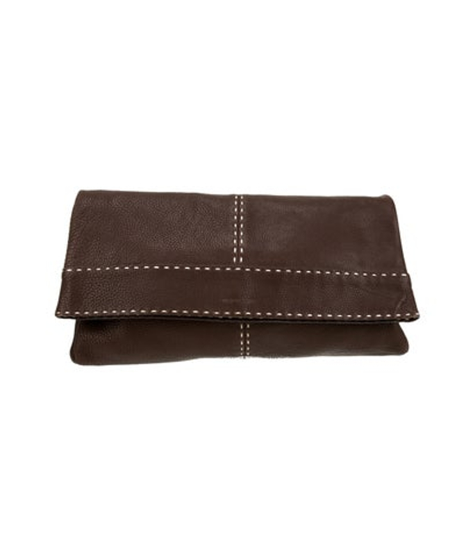 Michael Kors Kors Leather Clutch
