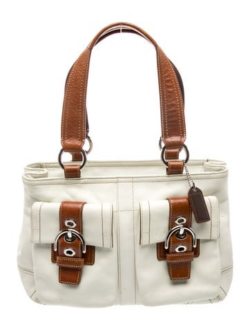 Leather Top Handle Bag