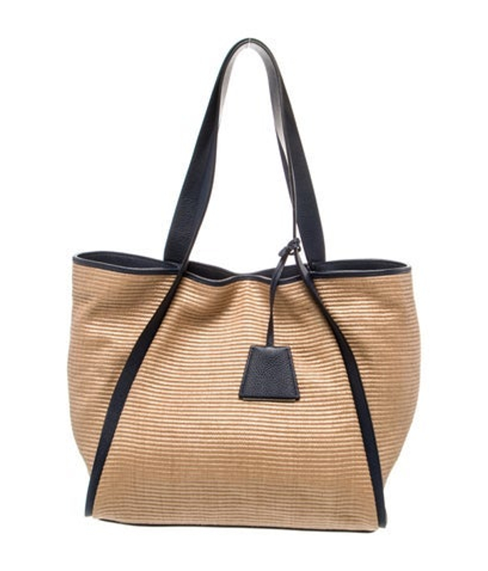 Akris Raffia Tote
