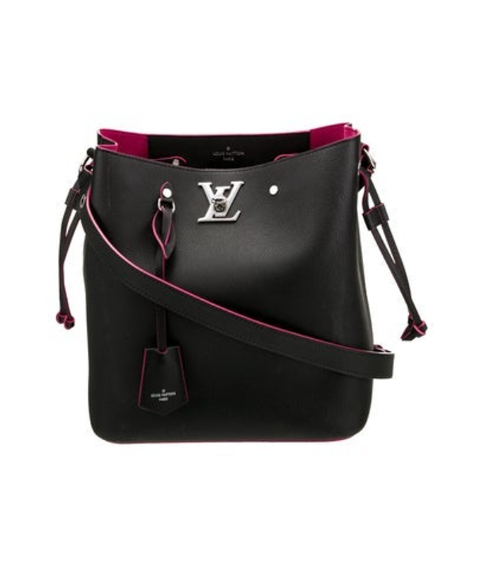 Louis Vuitton Vuitton Taurillon Leather Lockme Bucket Bag