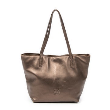 Loewe Leather Small Anagram Shopping Tote