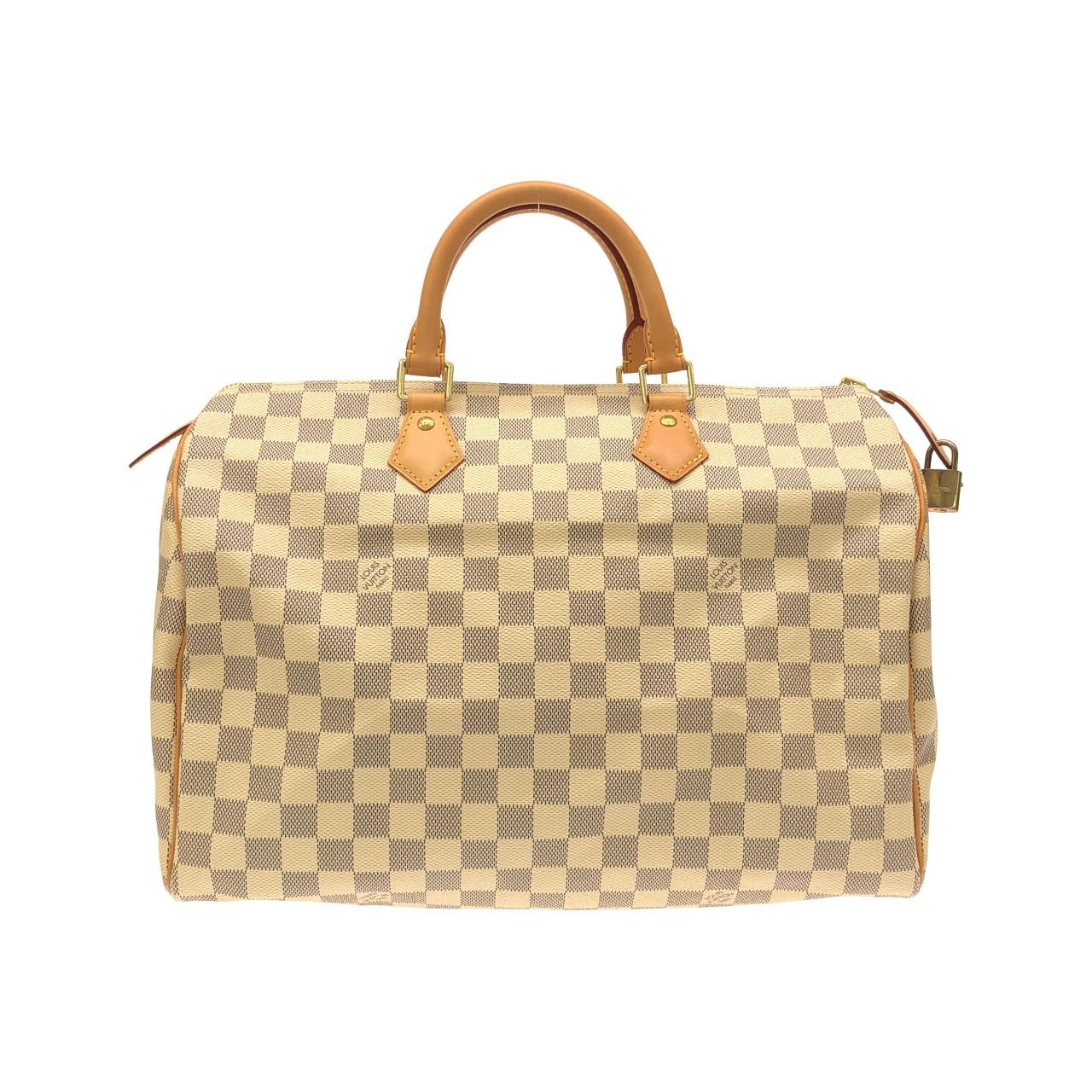 Louis Vuitton Damier Azur Speedy 35 N41369 Boston Bag