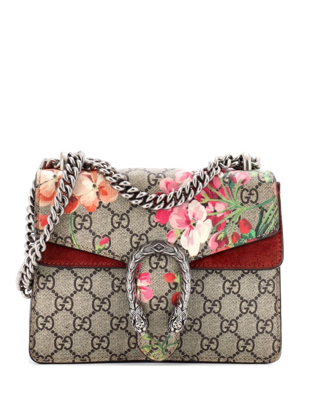 Dionysus Bag Blooms Print GG Coated Canvas Mini shoulder bag