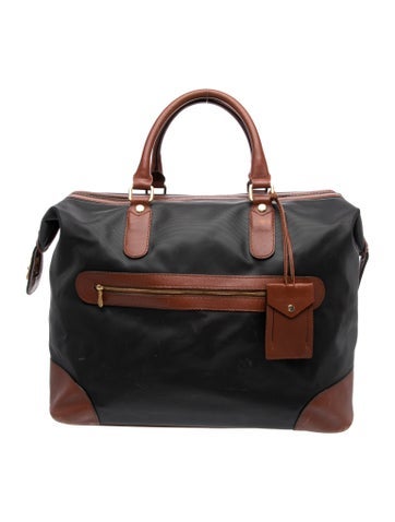 Leather Weekender Bag Vintage