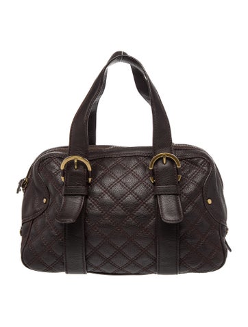 Michael Kors Leather Top Handle Bag
