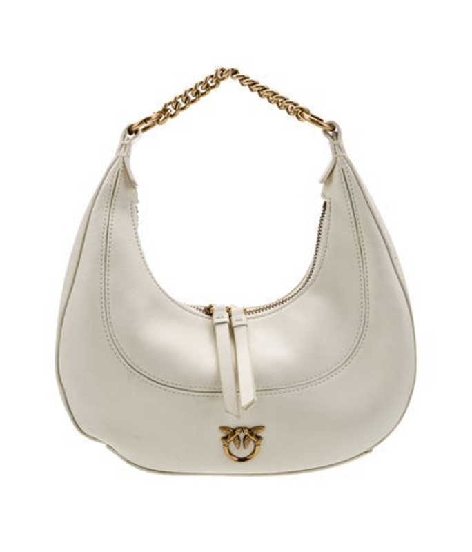Pinko Leather Top Handle Bag