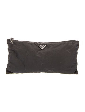 Tessuto Nylon Clutch