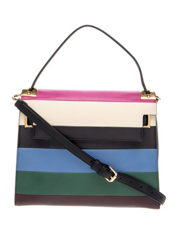 Valentino Rockstud Top Handle Bag