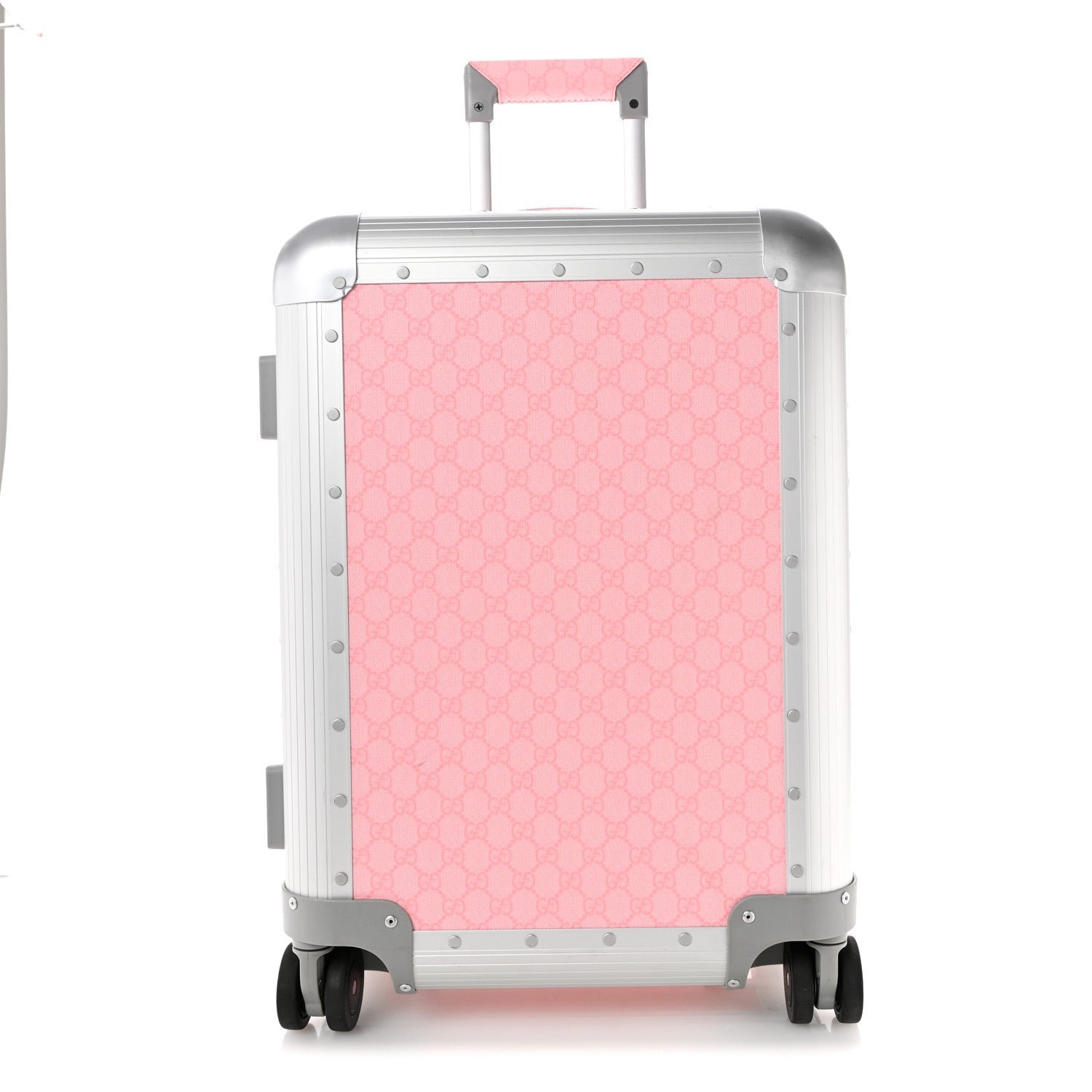 Gucci GG Supreme Monogram Porter Cabin Plus Suitcase Pink