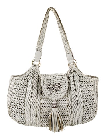 Anya Hindmarch Leather Top Handle Bag