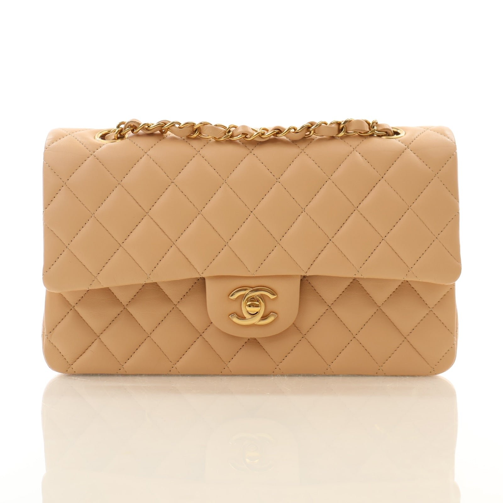 Chanel Medium Lambskin Classic Double Flap Bag