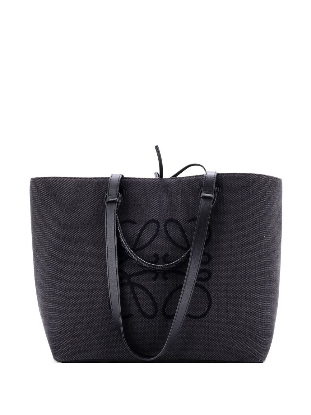 Anagram Square Basket Canvas Medium tote bag